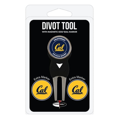 Cal Bears Golf Divot Tool Pack with 3 Magnetic Markers