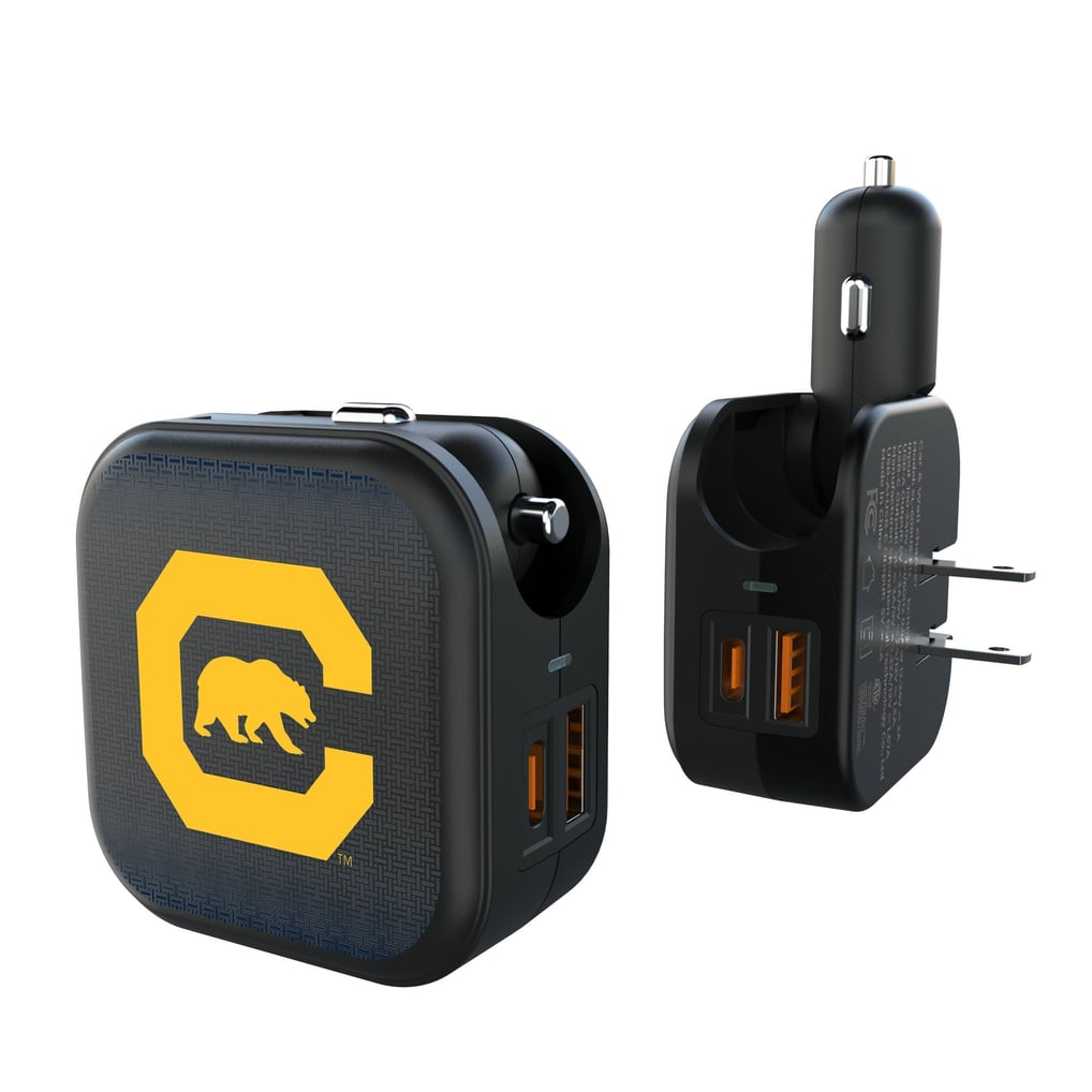 Cal Bears Keyscaper 2-in-1 USB A/C Charger