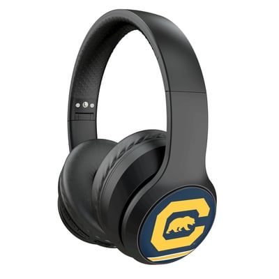Cal Bears Keyscaper Stripe Wireless Bluetooth Headphones With Case