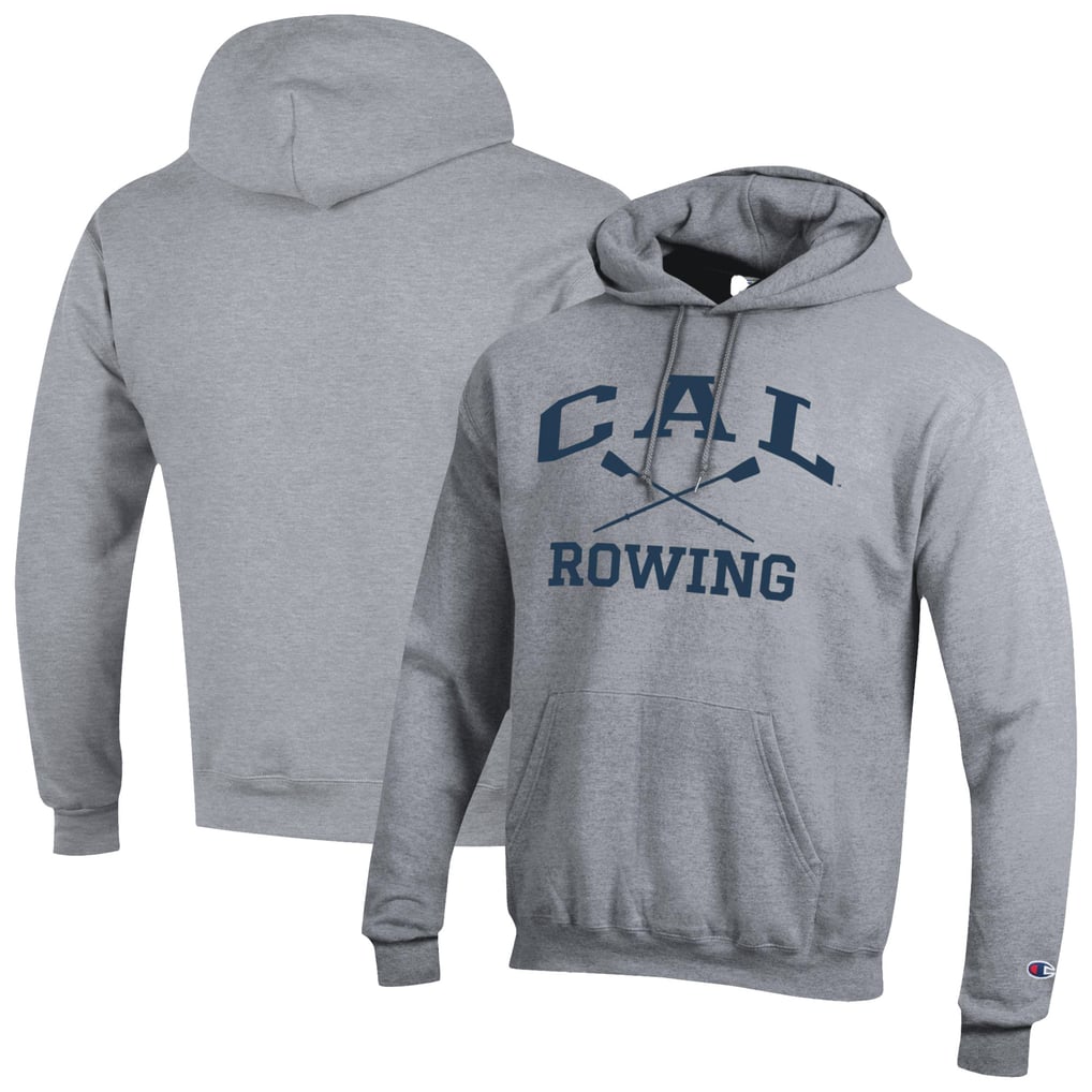Cal Bears Champion Rowing Eco Powerblend Pullover Hoodie – Gray