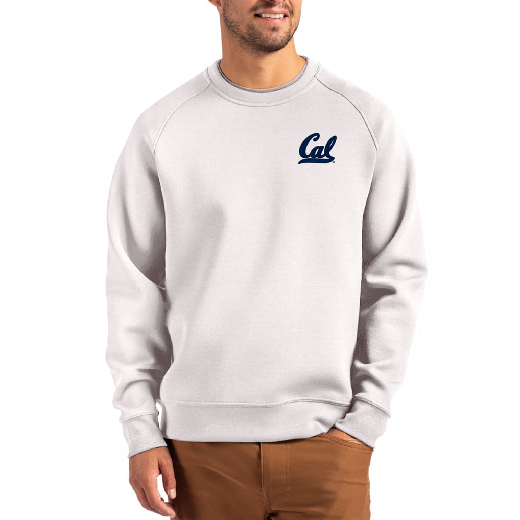 Cal Bears Cutter & Buck Roam Recycled Pullover - Gray