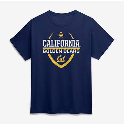 Cal Bears Football Fan T-Shirt - Navy
