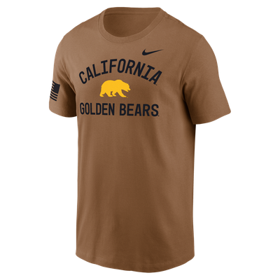 Cal Bears Nike 2026 Military Appreciation Dri-FIT T-Shirt - Brown