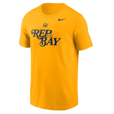 Cal Bears Nike Rep the Bay T-Shirt - Gold