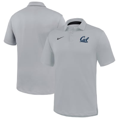 Cal Bears Nike Dri-FIT Tour Polo - Gray