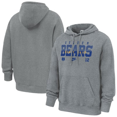 Joe Roth Cal Bears Nike Don't Quit Club Fleece Hoodie - Gray