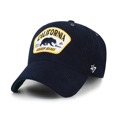 Cal Bears '47 Unisex Accordia Corduroy MVP Adjustable Hat - Navy