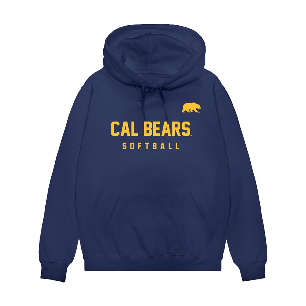 Cal Bears Unisex NIL Pick-A-Player Softball Pullover Hoodie - Navy