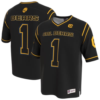 Cal Bears GameDay Greats Youth Lightweight Football Fashion Jersey - Black