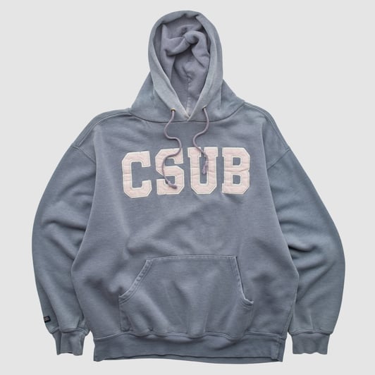 Cal State Bakersfield Roadrunners Jansport 2000s Hooded Pullover Sweatshirt - Gray - M by Fanatics Real Vintage