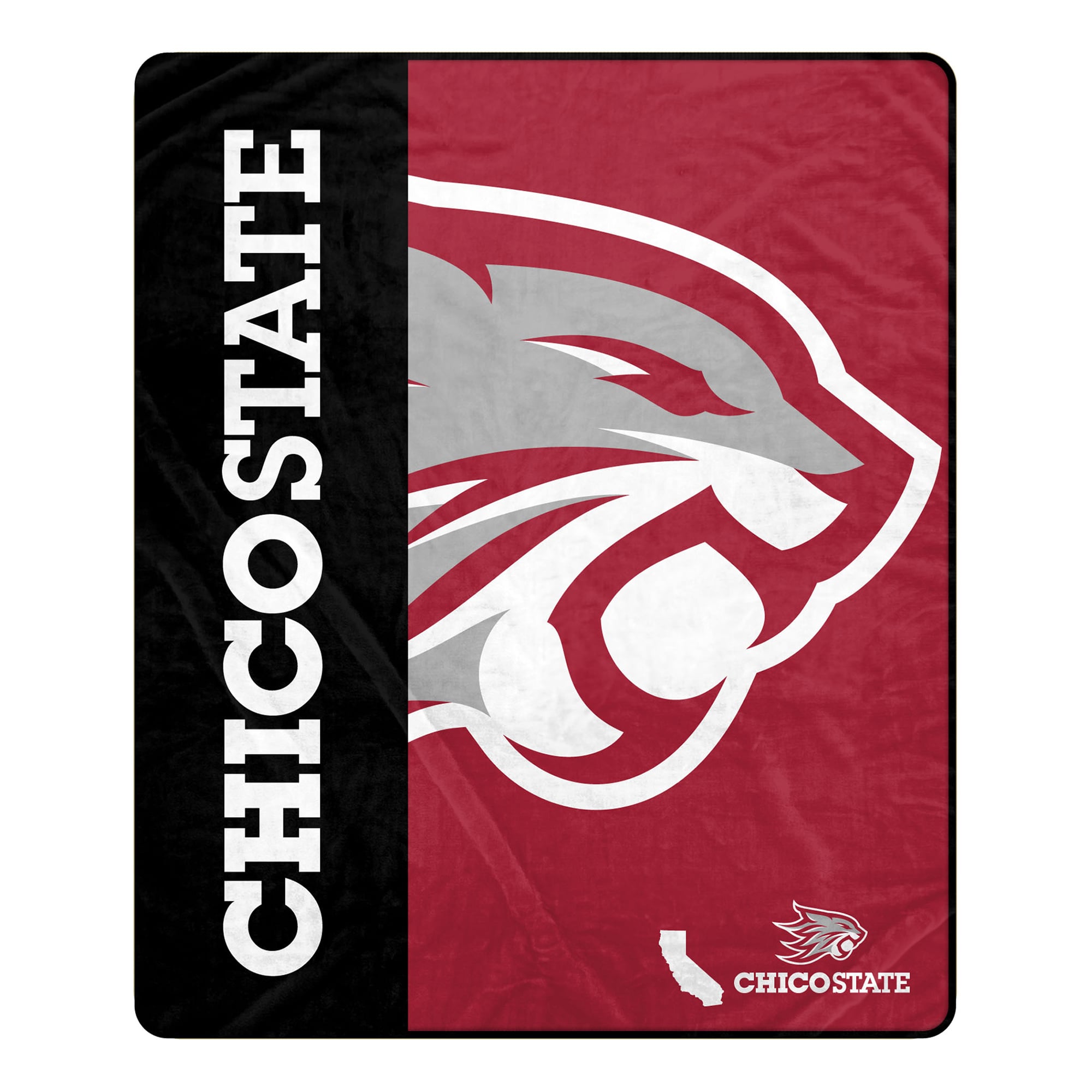 California State University Chico CSU Wildcats Flagge – 91 X 152 Cm, 100% Polyester, Zweiseitig Bedruckt Für Drinnen & Draußen