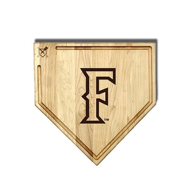 Cal State Fullerton Titans Jardine Baseball BBQ 17" x 17" Home Plate Cutting Board with Trough