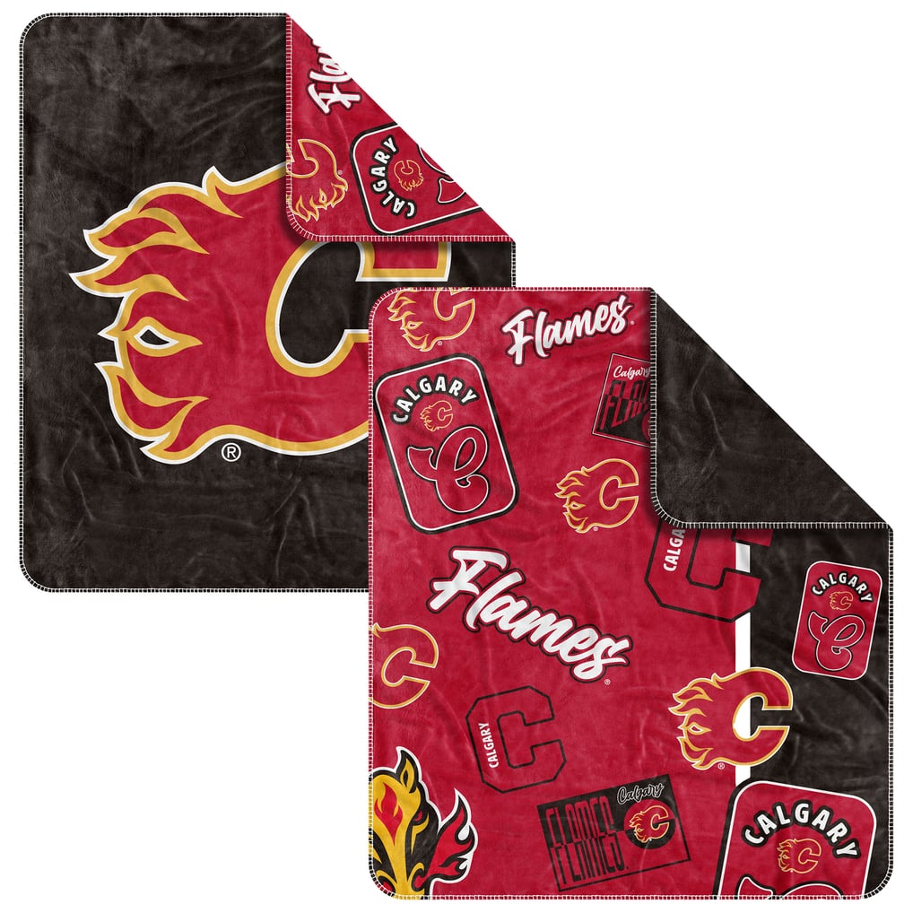  Calgary Flames 50" x 60" Dream Weave Throw Blanket