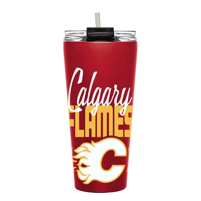 Calgary Flames 32oz. Heritage Big Slim Tumbler