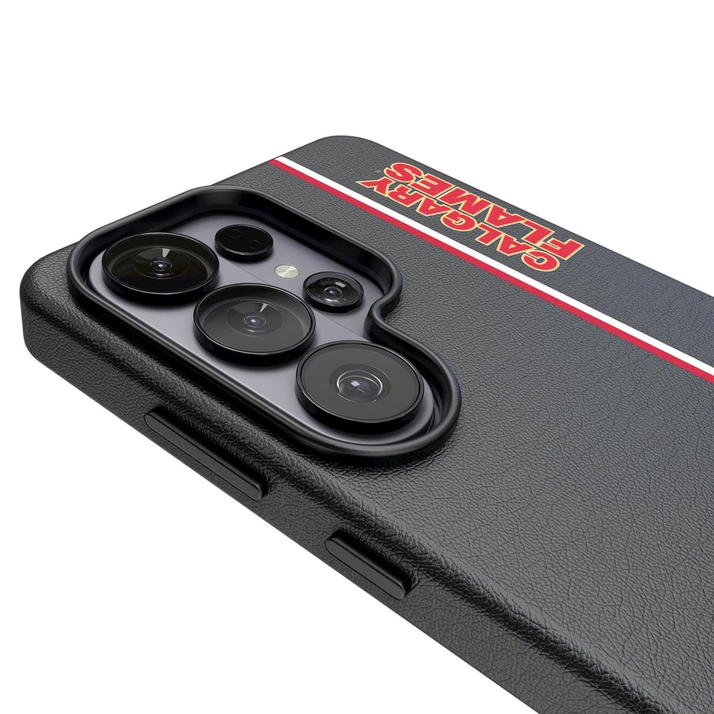 Calgary Flames Keyscaper Galaxy Magnetic Bump Case - Black