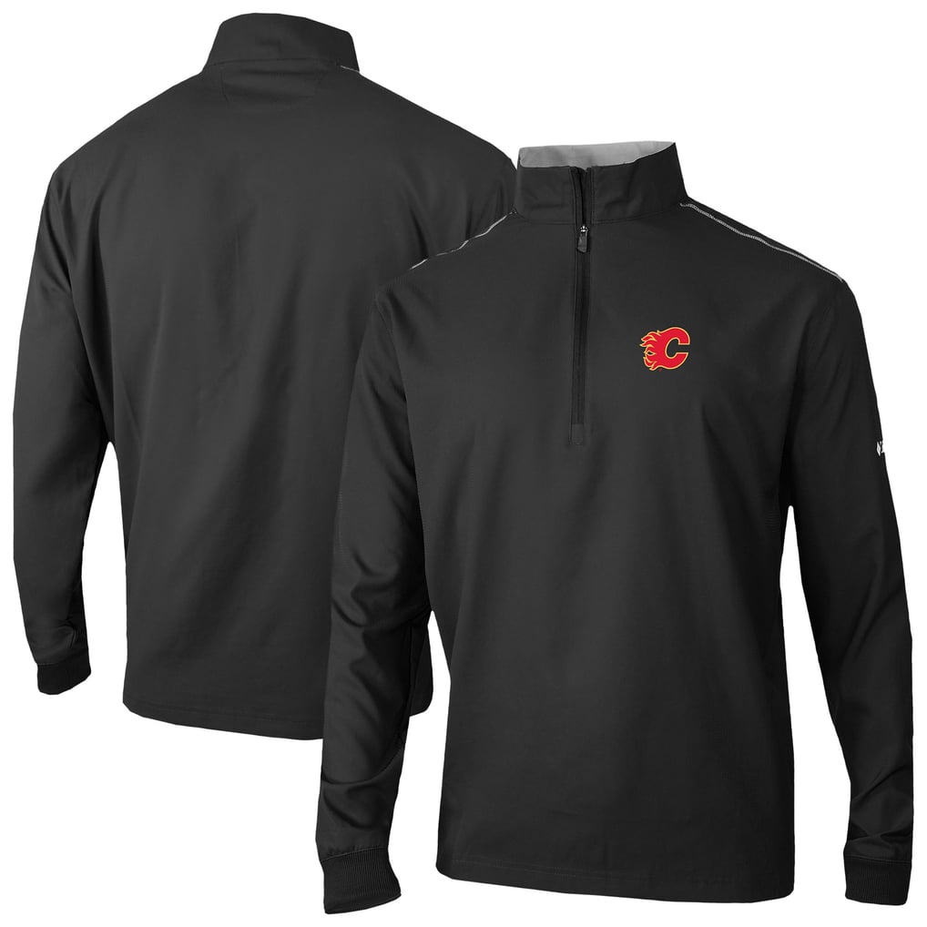 Calgary Flames Columbia Omni-Wick Bogey's Paradise Pullover Top - Black