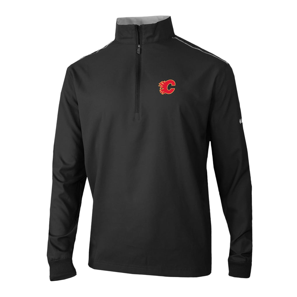 Calgary Flames Columbia Omni-Wick Bogey's Paradise Pullover Top - Black