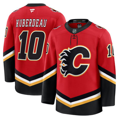 Jonathan Huberdeau Calgary Flames Fanatics Alternate Premium Jersey - Red
