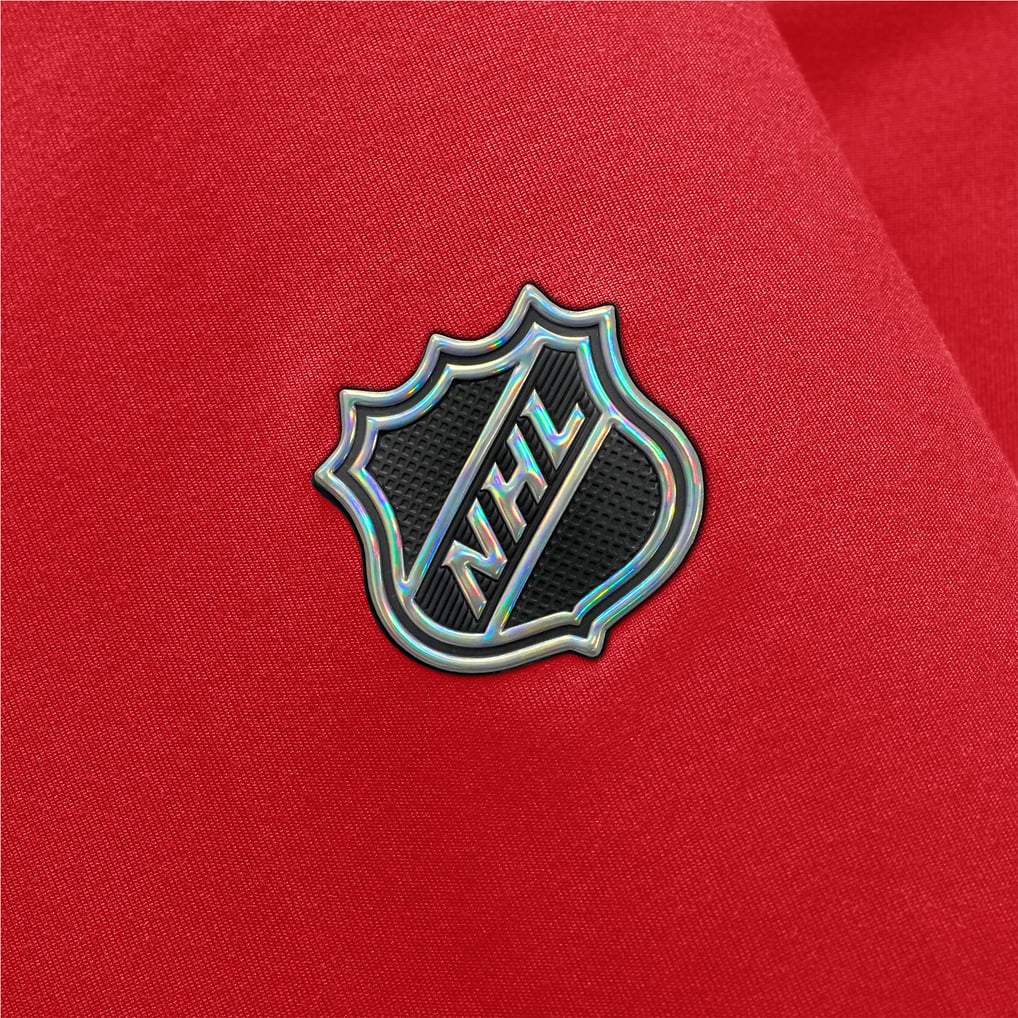 Calgary Flames Fanatics Authentic Pro Rink Tech Long Sleeve T-Shirt - Red