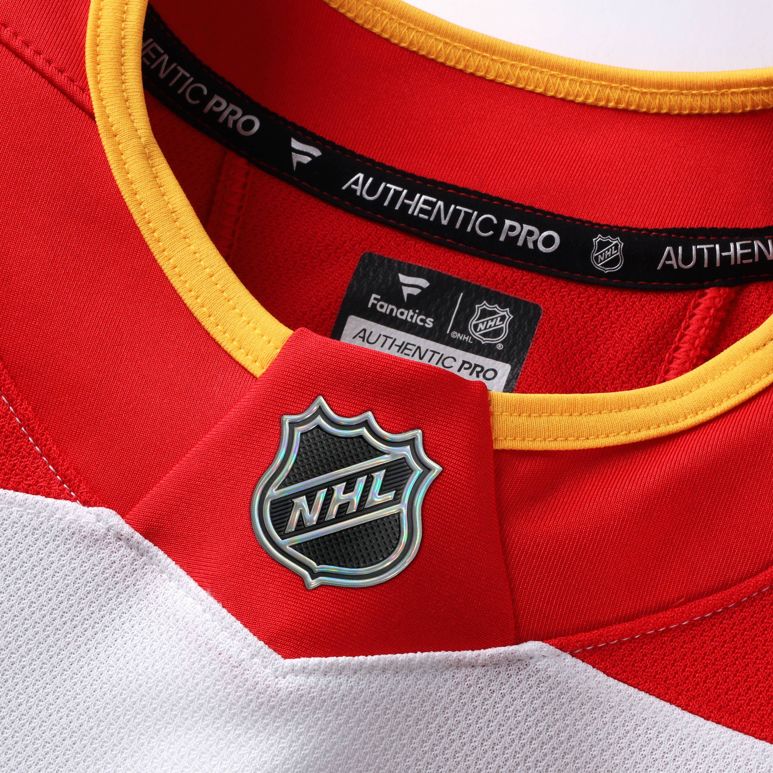 Calgary Flames Away Style Pro Jersey White