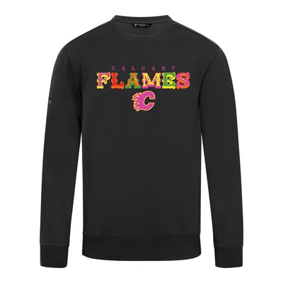 Calgary Flames Levelwear DOTD Fiesta Text Zane Sweatshirt - Black
