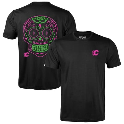 Calgary Flames Levelwear DOTD Sugar Skull Richmond T-Shirt - Black
