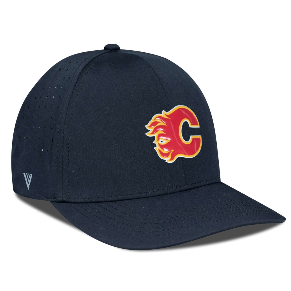Calgary Flames Levelwear Zeta Flex Hat - Black