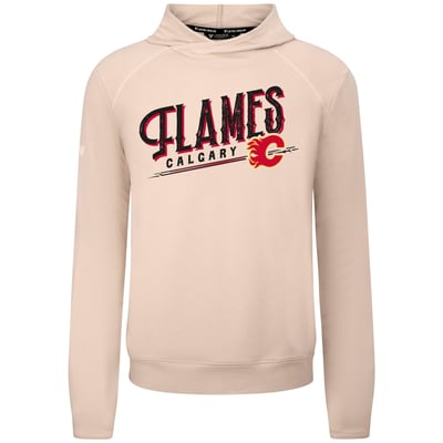  Calgary Flames Levelwear Mandate Longtimer Tri-Blend Hoodie - Khaki