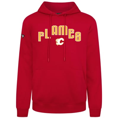  Calgary Flames Levelwear Podium Apex Hoodie - Red