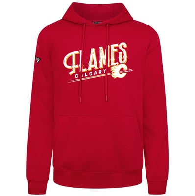  Calgary Flames Levelwear Podium Longtimer Hoodie - Red