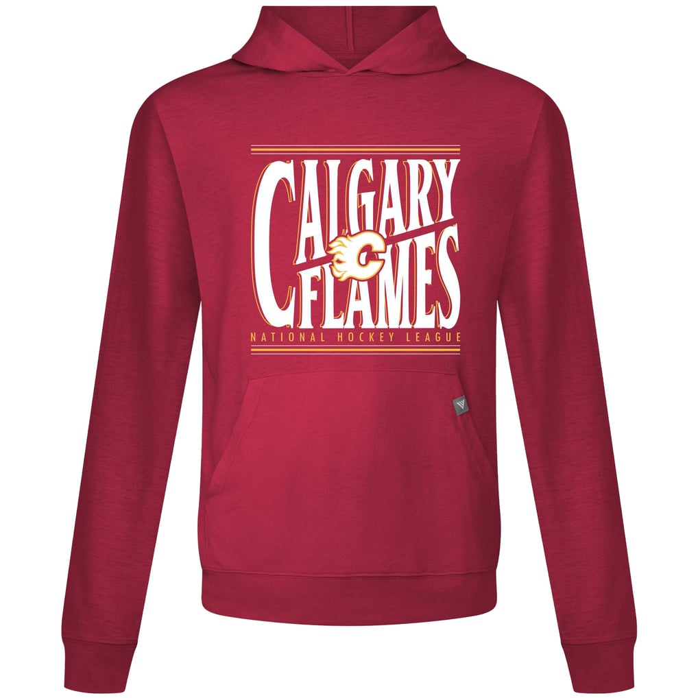  Calgary Flames Levelwear Relay Powerhouse Pullover Hoodie - Red