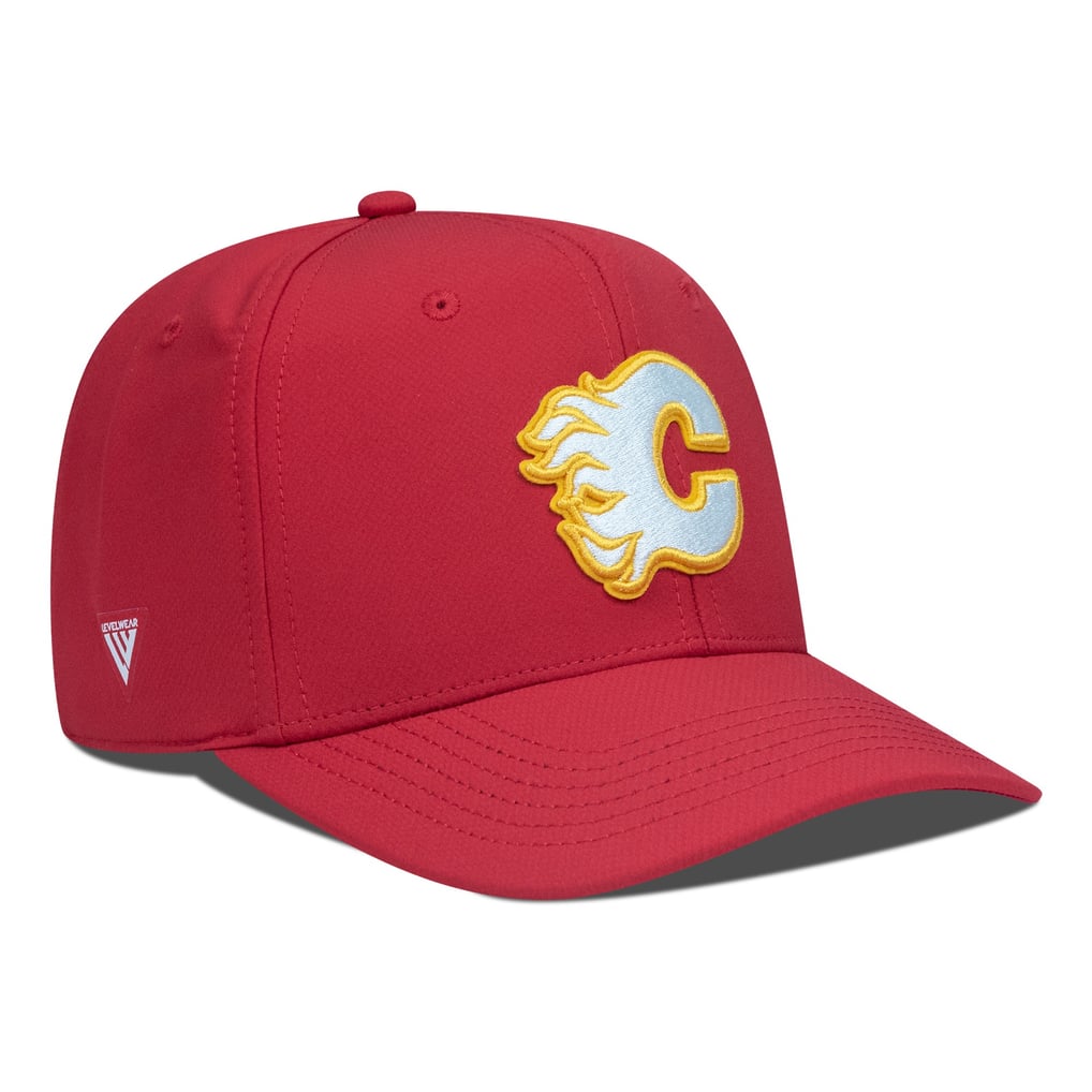 Calgary Flames Levelwear Rise Flex Hat - Red