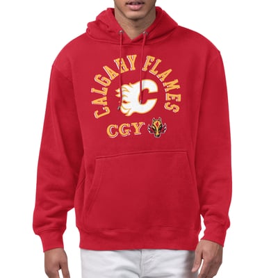 Calgary Flames Starter All-Around Fan Hoodie - Red