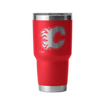 Calgary Flames YETI 30oz. Rambler Tumbler