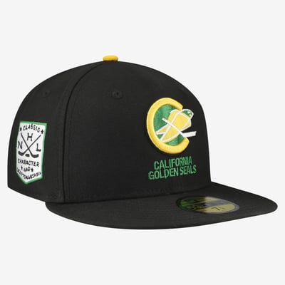 California Golden Seals New Era Vintage Pack 59FIFTY Fitted Hat - Black