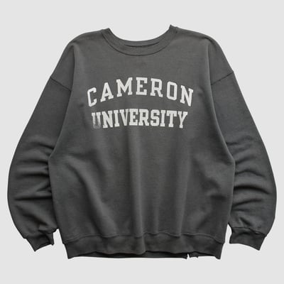 Cameron Aggies Champion 2010s Pullover Sweatshirt - Black - M by Fanatics Real Vintage
