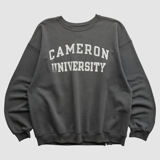 Cameron Aggies Champion 2010s Pullover Sweatshirt - Black - M by Fanatics Real Vintage