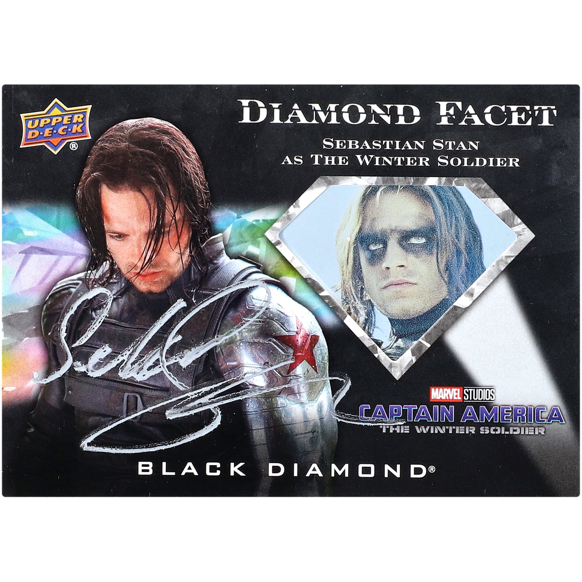 Sebastian Stan Autographed Upper Deck Upper Deck Winter Soldier 