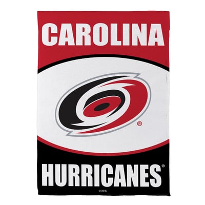  Carolina Hurricanes 12.5" x 28" Scoped Logo Double-Sided Suede Garden Flag