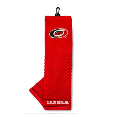 Carolina Hurricanes 16" X 22" Tri-Fold Embroidered Scrubber Golf Towel