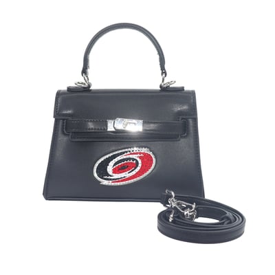 Carolina Hurricanes FABGATING by Cuce Team Color Vegan Leather Mini Purse