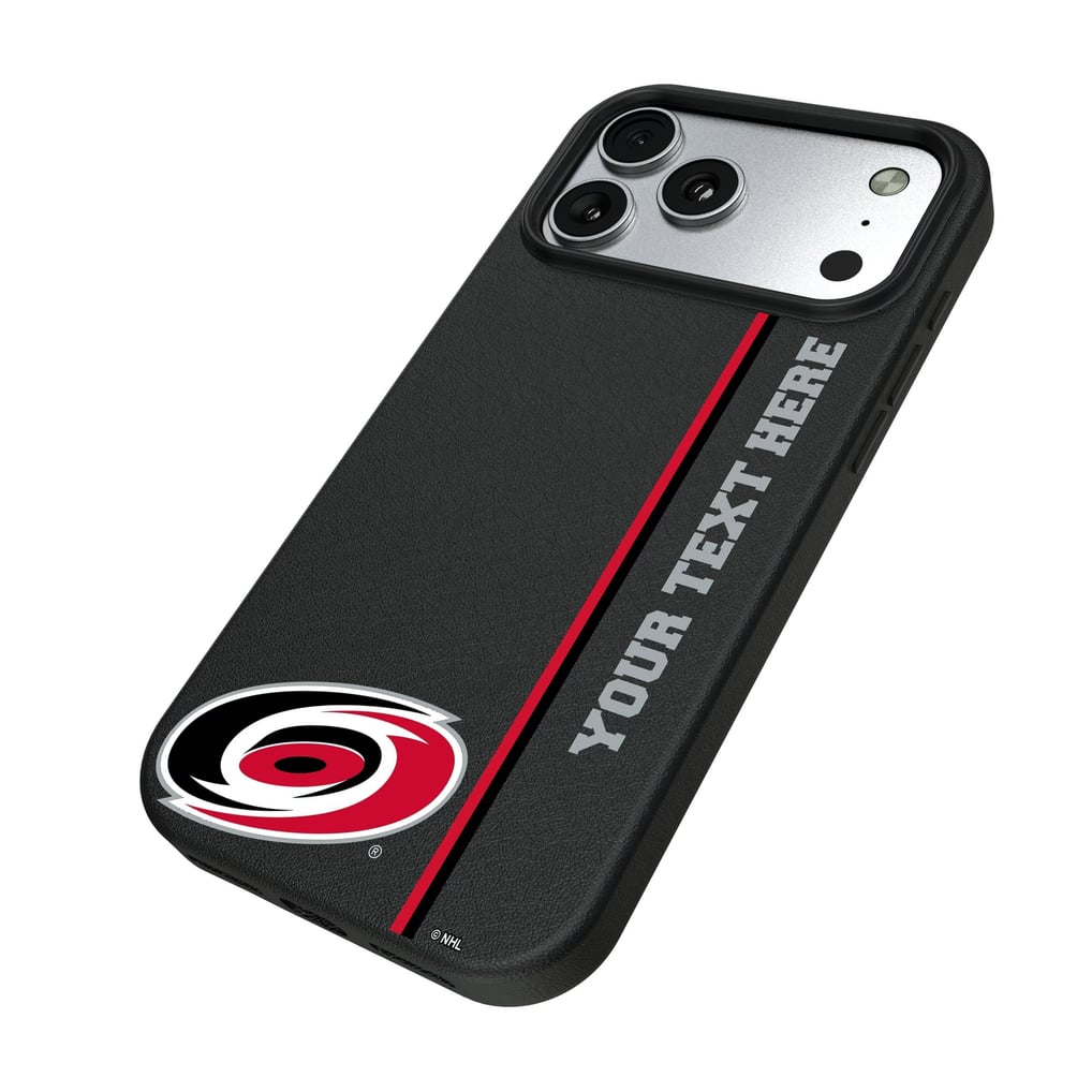 Carolina Hurricanes Keyscaper  Personalized iPhone Magnetic Bump Case