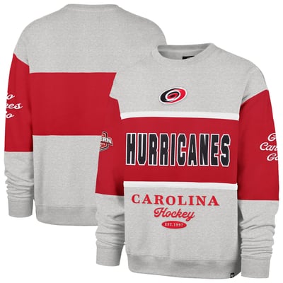  Carolina Hurricanes '47 Fall Maximilist Crew Sweatshirt - Gray