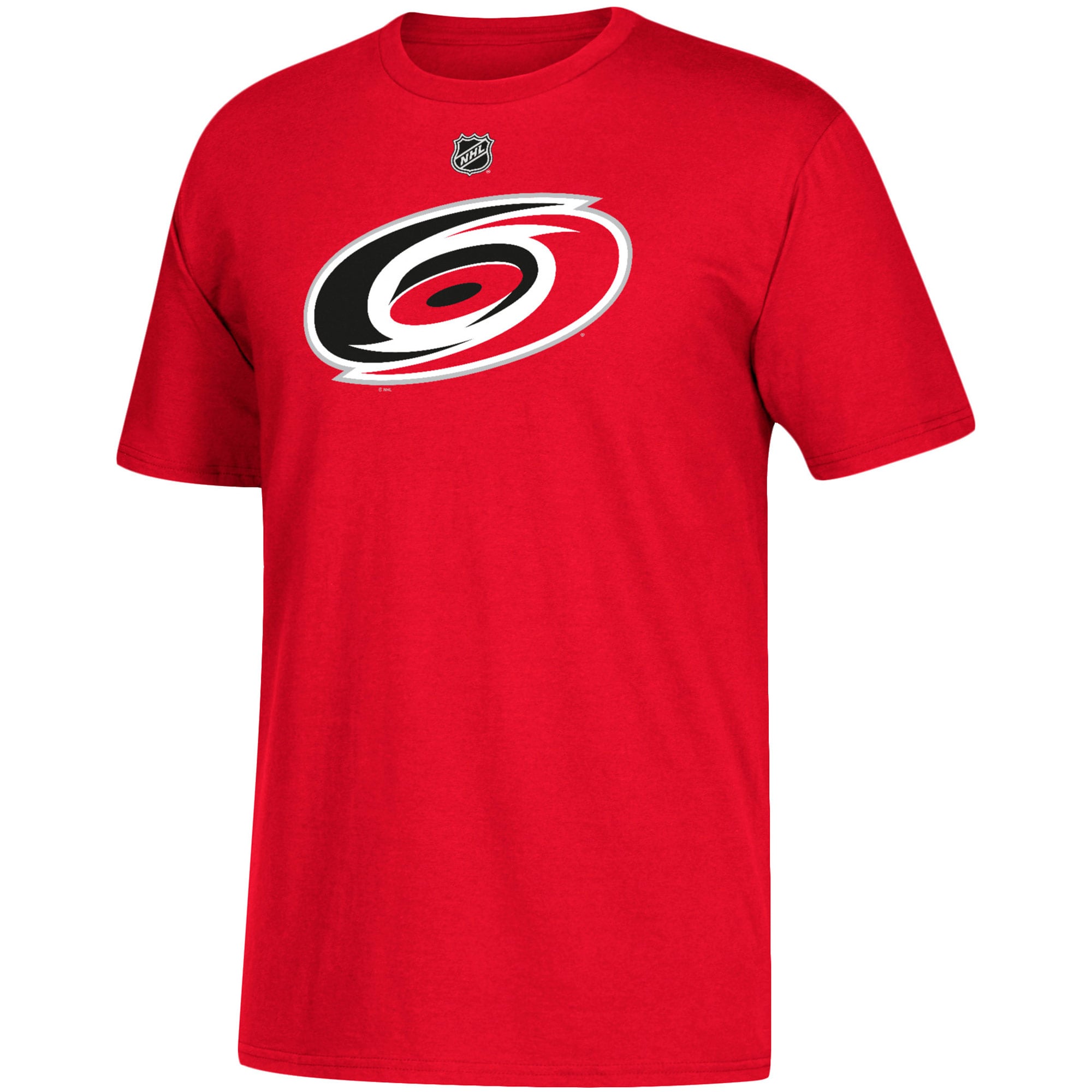 Men's Carolina Hurricanes Jeff Skinner adidas Red Name & Number T