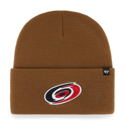 Carolina Hurricanes Carhartt x '47 Cuffed Knit Hat - Brown