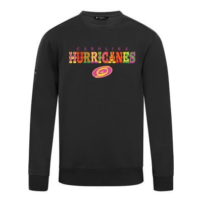 Carolina Hurricanes Levelwear DOTD Fiesta Text Zane Sweatshirt - Black
