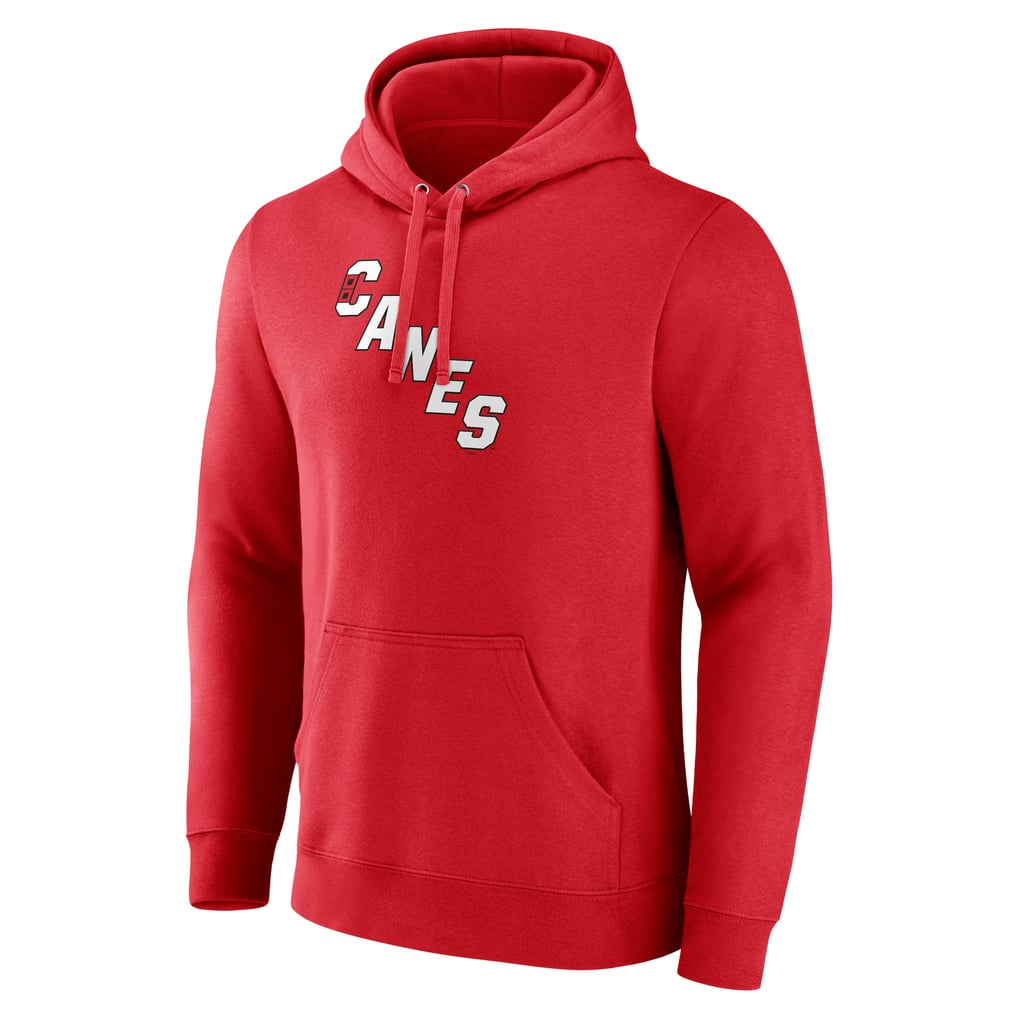  Carolina Hurricanes Primary Logo Pullover Hoodie - Red