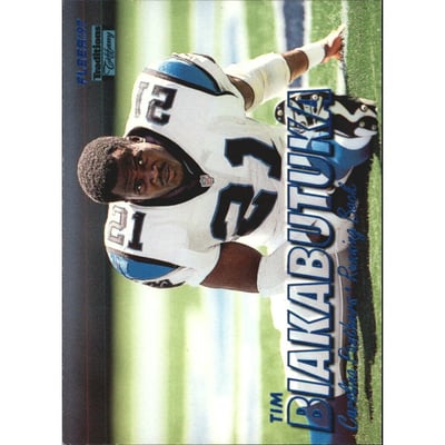 1997 Fleer Tiffany Blue #240 Tim Biakabutuka