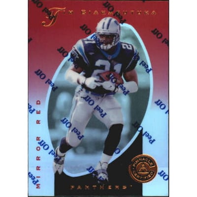 1997 Pinnacle Certified Mirror Red #40 Tim Biakabutuka