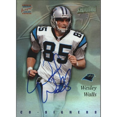 1997 Stadium Club Co-Signers #CO107 Wesley Walls/Eddie Kennison